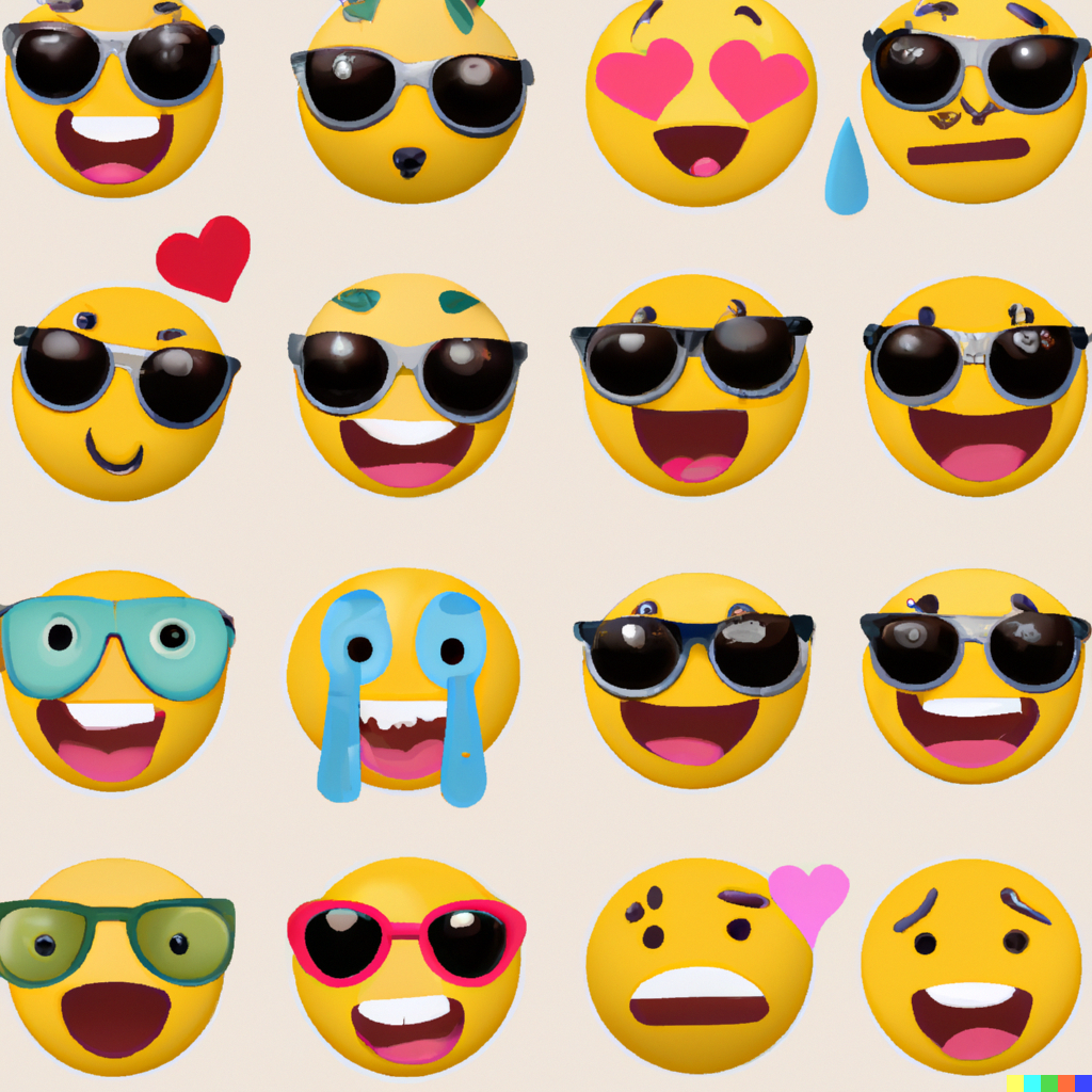 20 Popular and commonly used emoji messages:
